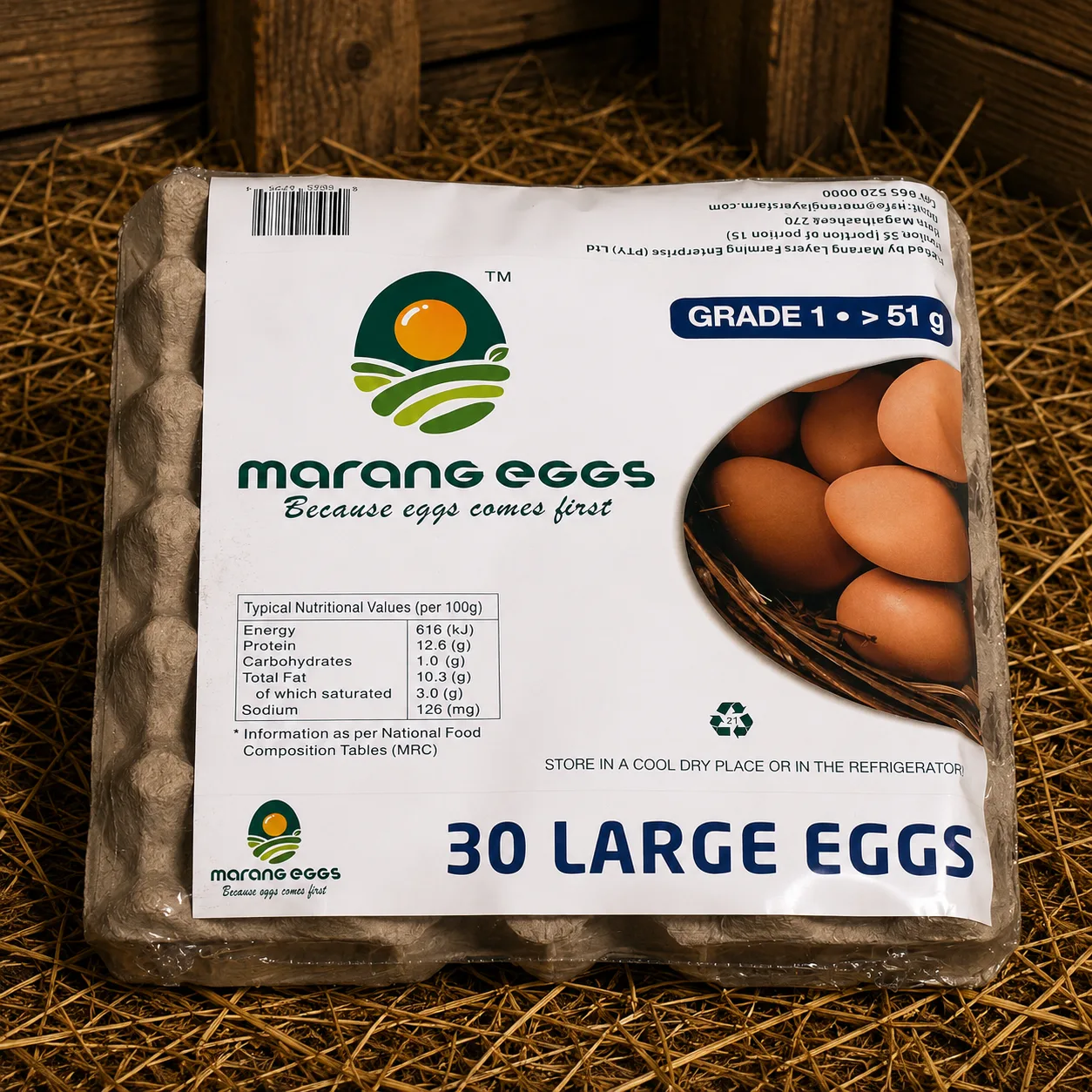 Marang farm fresh eggs 30 plus 18 combination box — farm fresh eggs wholesale